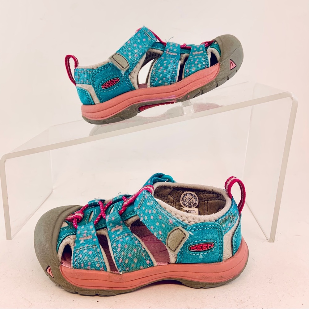 ⚡️SOLD KEEN Polka Dots Newport H2 Sandals 7 23 - Picture 4 of 10